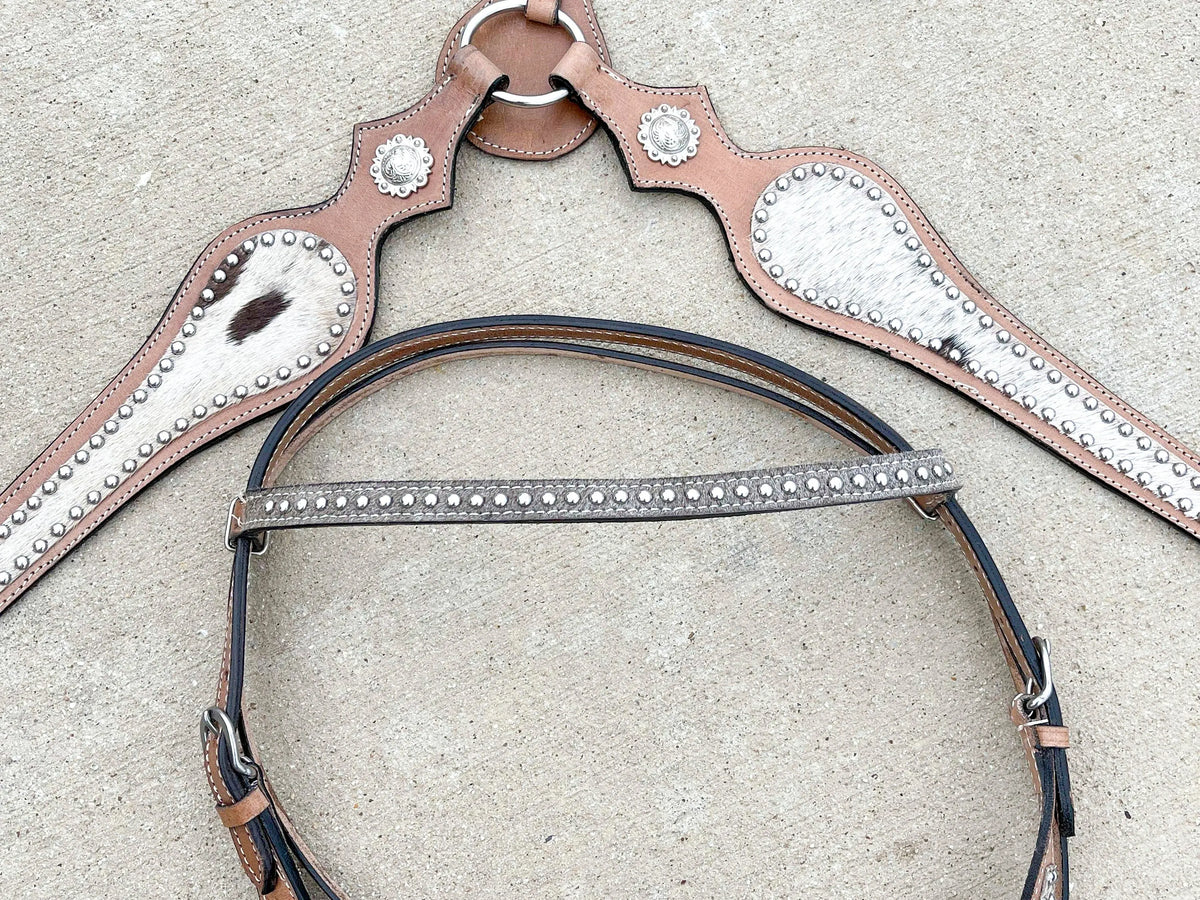 Western Bling Tack Set of Headstall and Breast Collar 