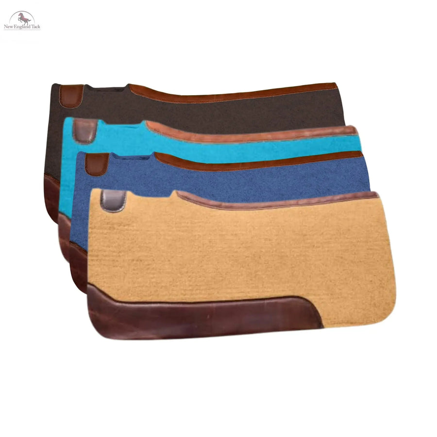 Resistance 31 X 32 Felt Performance Saddle Pad With Wear Leathers, Thickness 3/4" NewEngland Tack