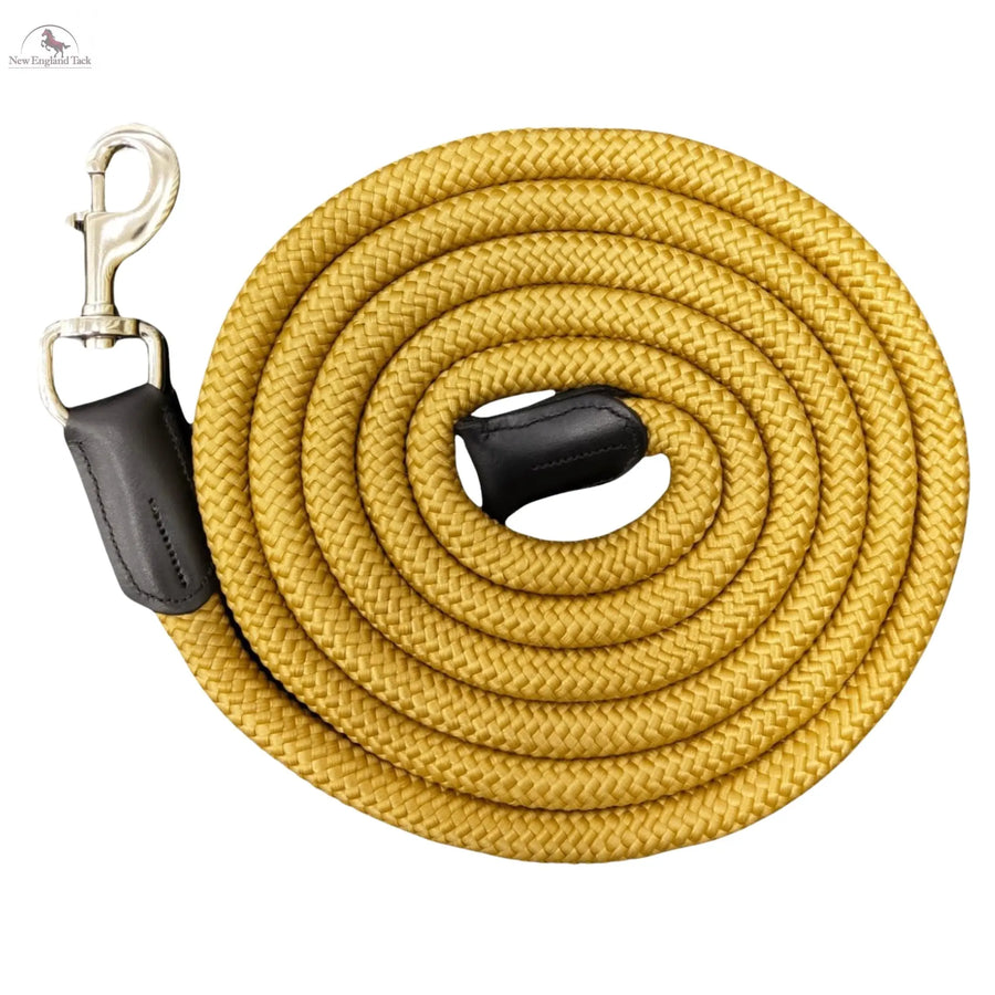 9FT Nylon Horse Halter Lead Rope with Bull Nose Snap – 3/4 Inch Thick, Strong & Comfortable for Training NewEngland Tack