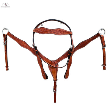 Klassy Cowgirl Leather Headstall & Breast Collar Set w/ Louis Vuitton  Inlays - Carolina Tack Supply Inc