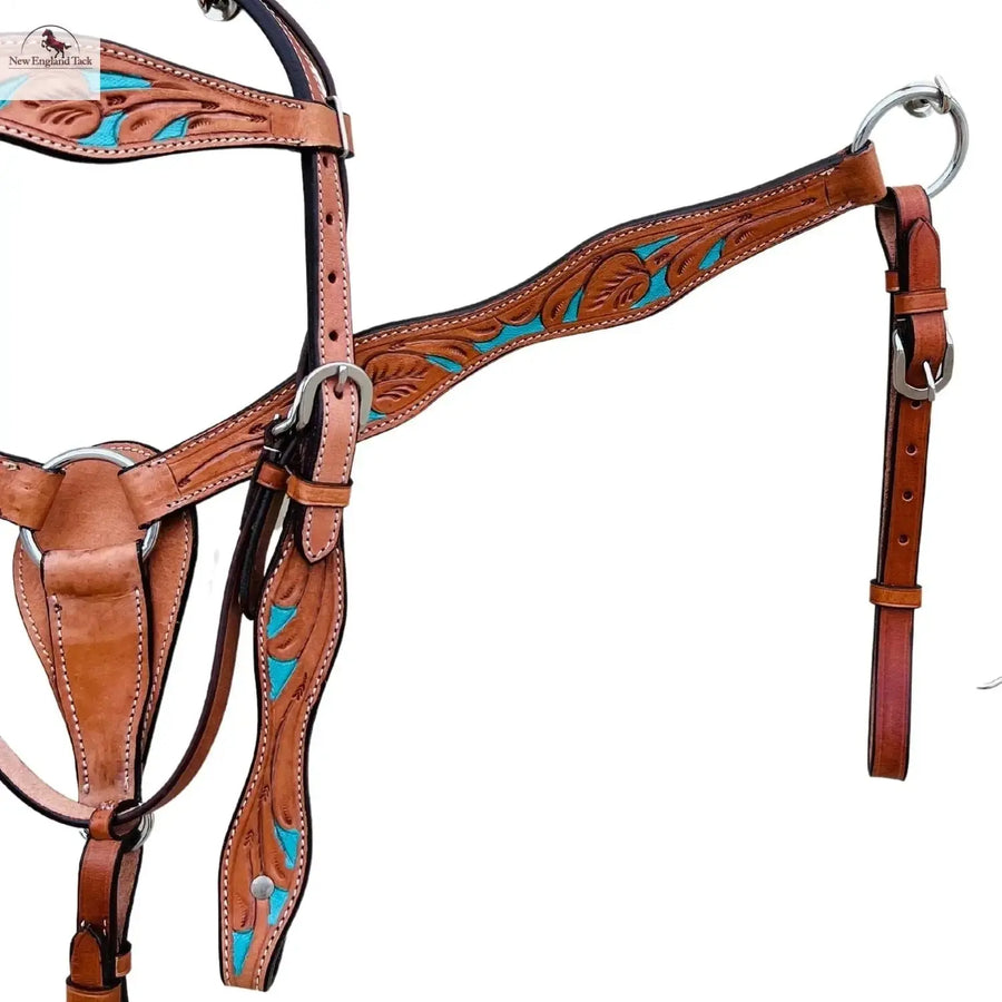 Headstall and Breast Collar Set - Leather - NewEngland Tack