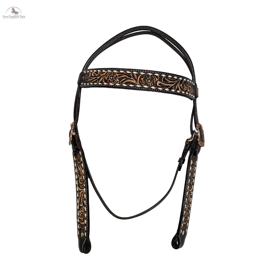 Premium Quality Western Headstall, Leather Horse Tack NewEngland Tack