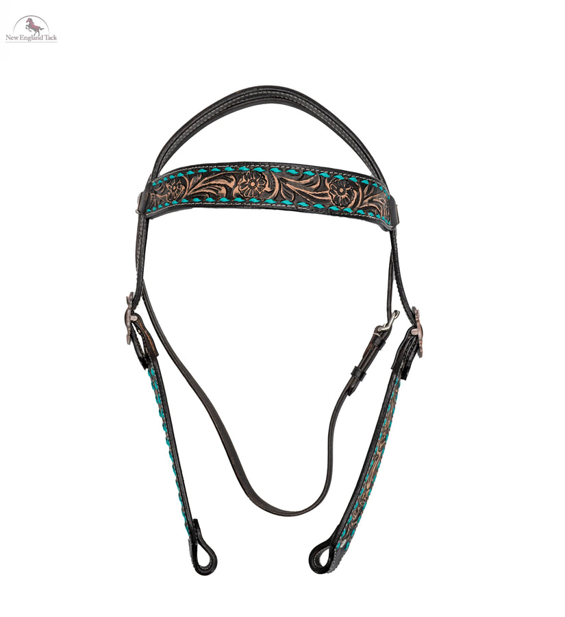 Premium Quality Western Headstall, Leather Horse Tack NewEngland Tack