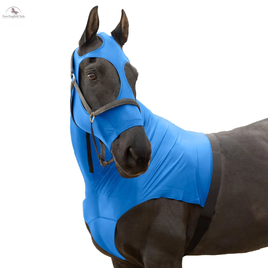 RESISTANCE Premium Horse Hood Pullon with Face - Lycra Material - NewEngland Tack