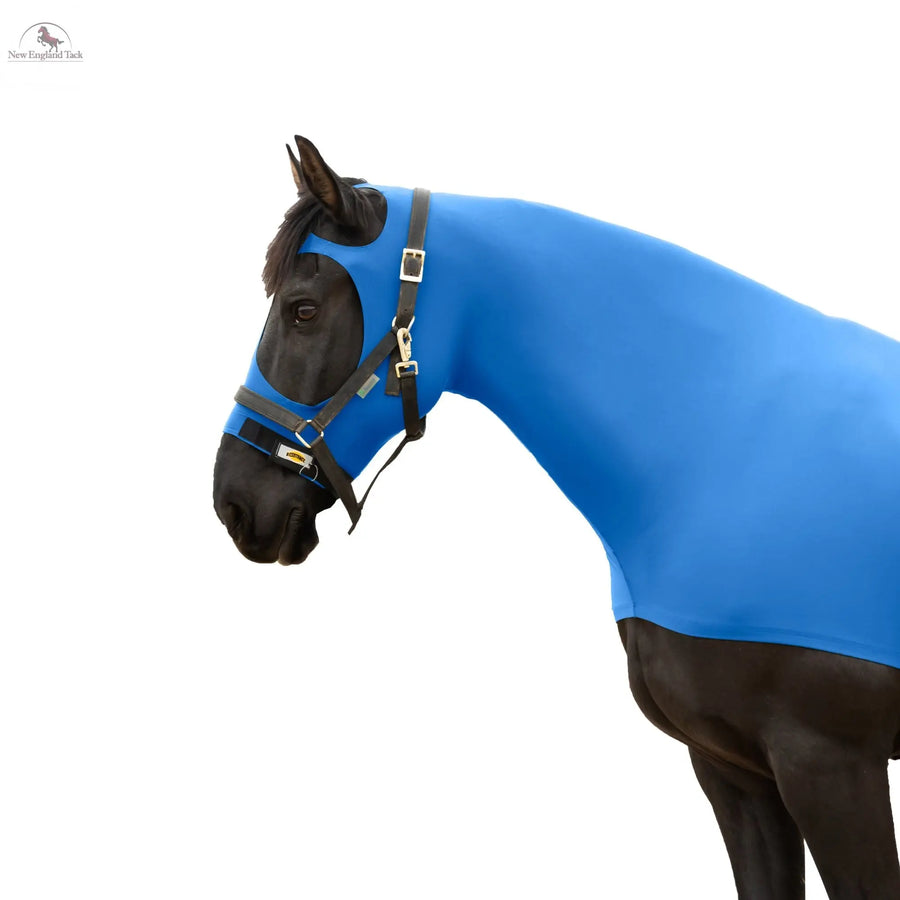 RESISTANCE Premium Horse Hood Pullon with Face w Forelock Saver - Lycra Material NewEngland Tack