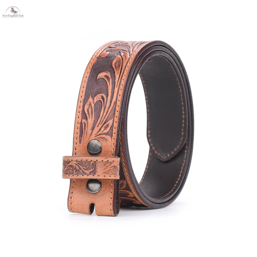 Resistance Cowboy Buckle Belt For Men | 1.5" Wide Western Belt Leather Strap | Western Belt for Jeans NewEngland Tack