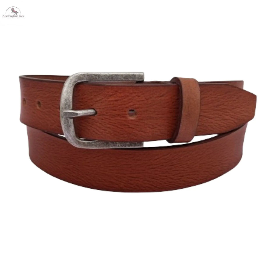 Resistance Full Grain Leather Belt For Men 1.5inch Wide Strap NewEngland Tack