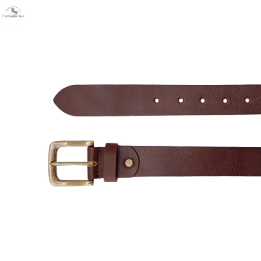 Resistance Full Grain Leather Belt For Men 1.5inch Wide Strap NewEngland Tack