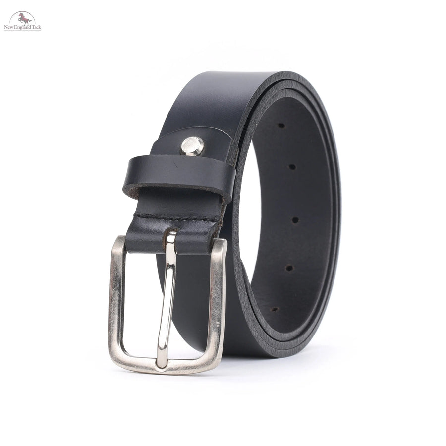 Resistance Full Grain Leather Belt For Men 1.5inch Wide Strap NewEngland Tack