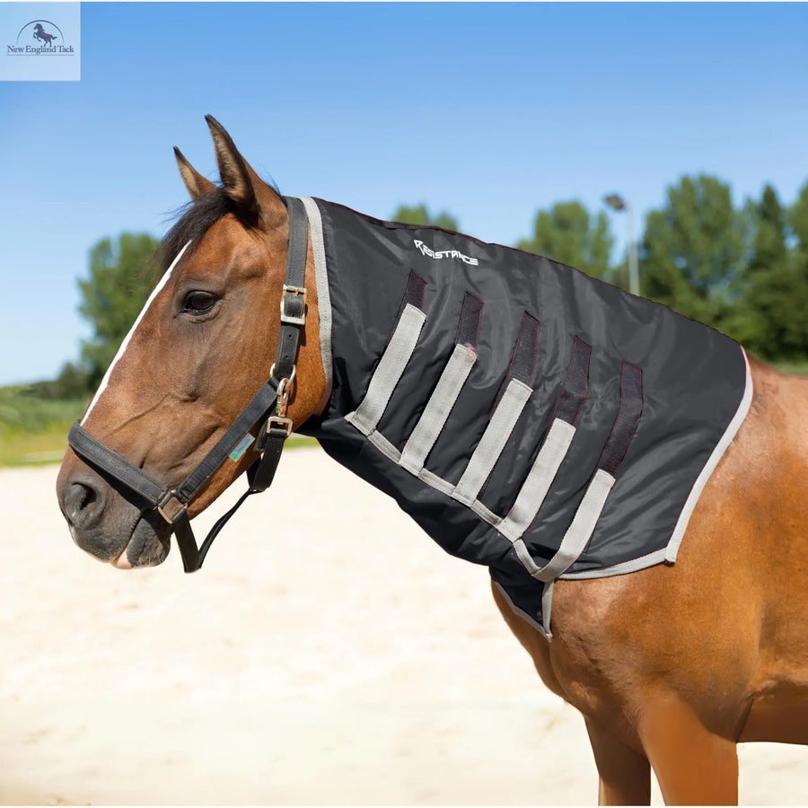 Resistance Lightweight Breathable Horse Neck Cover | Comfortable Waterproof Headless Hood (200 gm Fill) NewEngland Tack