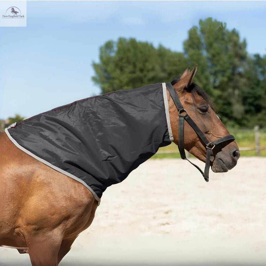 Resistance Lightweight Breathable Horse Neck Cover | Comfortable Waterproof Headless Hood (200 gm Fill) NewEngland Tack