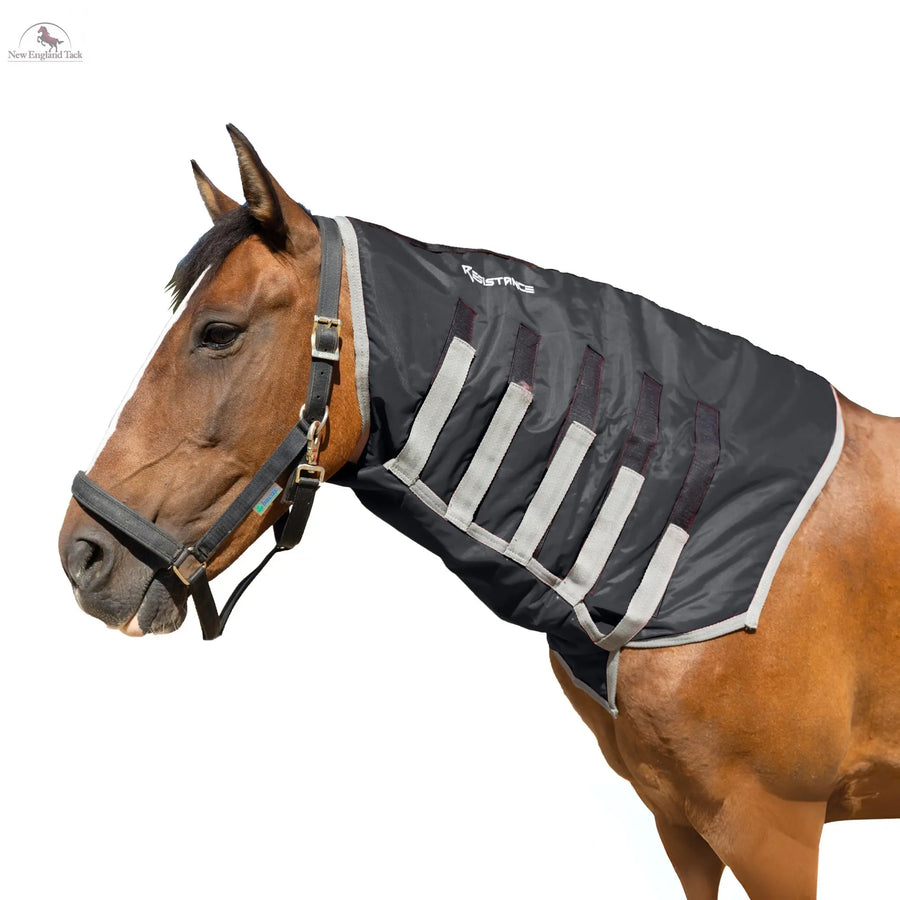 Resistance Lightweight Breathable Horse Neck Cover | Comfortable Waterproof Headless Hood (200 gm Fill) NewEngland Tack