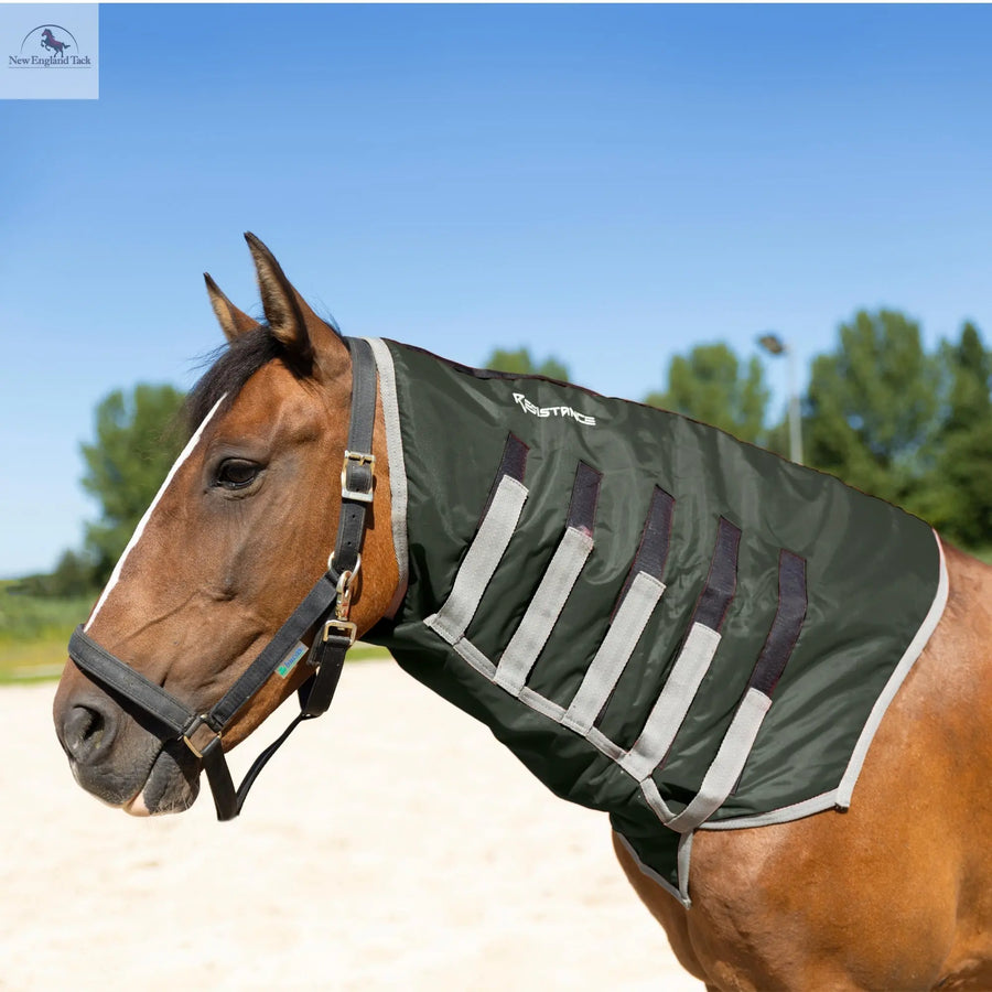 Resistance Lightweight Breathable Horse Neck Cover | Comfortable Waterproof Headless Hood (200 gm Fill) NewEngland Tack