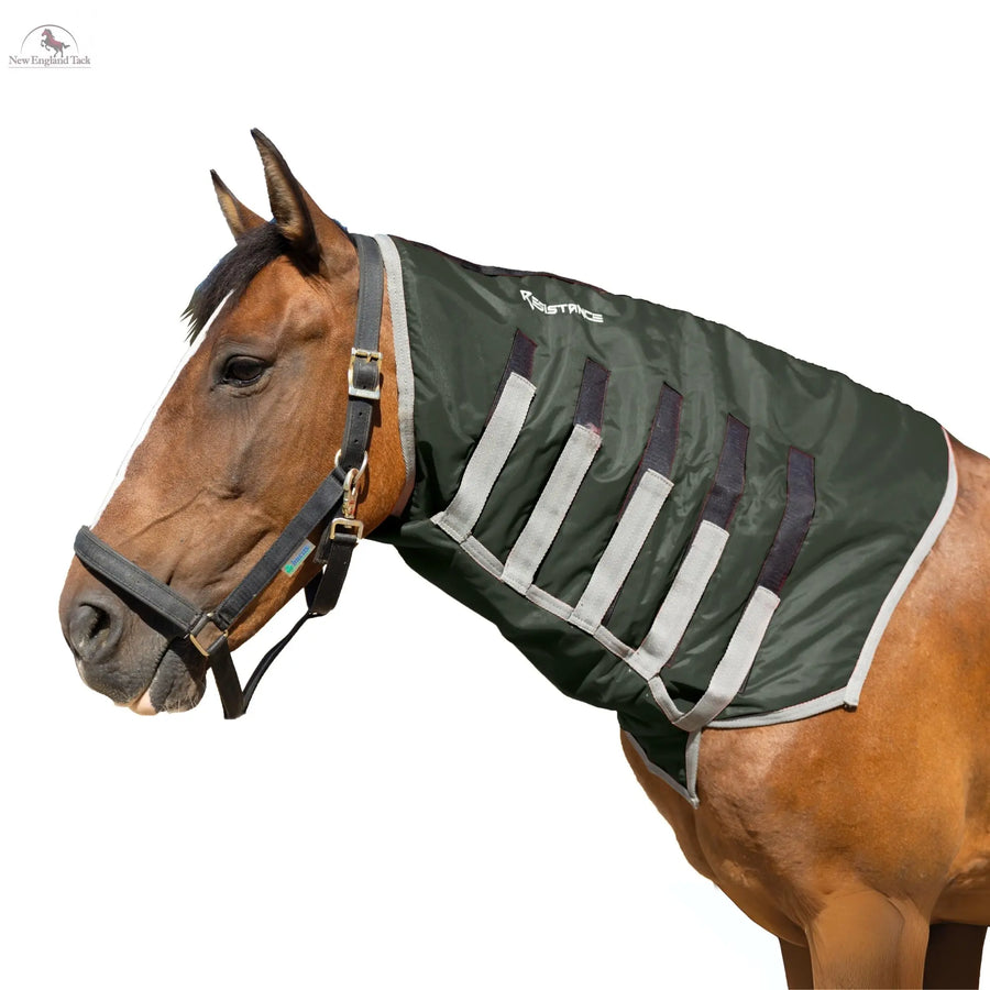 Resistance Lightweight Breathable Horse Neck Cover | Comfortable Waterproof Headless Hood (200 gm Fill) NewEngland Tack