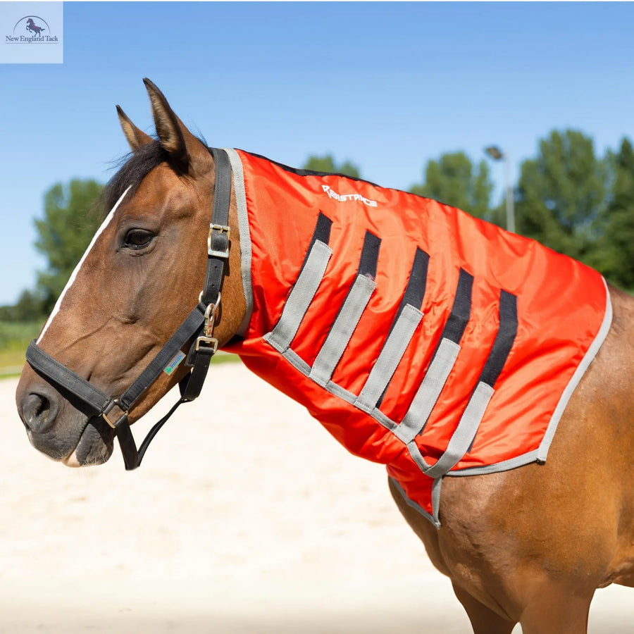 Resistance Lightweight Breathable Horse Neck Cover | Comfortable Waterproof Headless Hood (200 gm Fill) NewEngland Tack