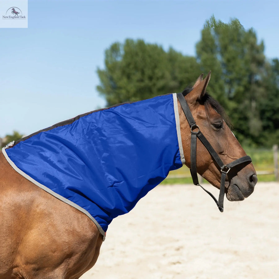 Resistance Lightweight Breathable Horse Neck Cover | Comfortable Waterproof Headless Hood (200 gm Fill) NewEngland Tack