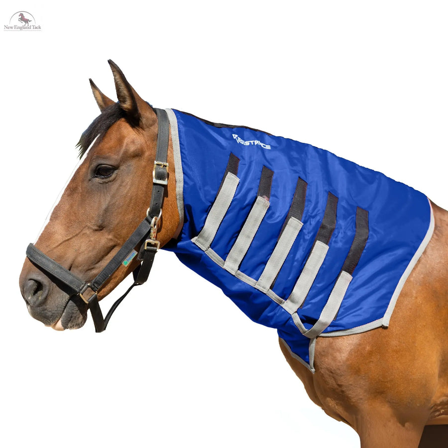 Resistance Lightweight Breathable Horse Neck Cover | Comfortable Waterproof Headless Hood (200 gm Fill) NewEngland Tack