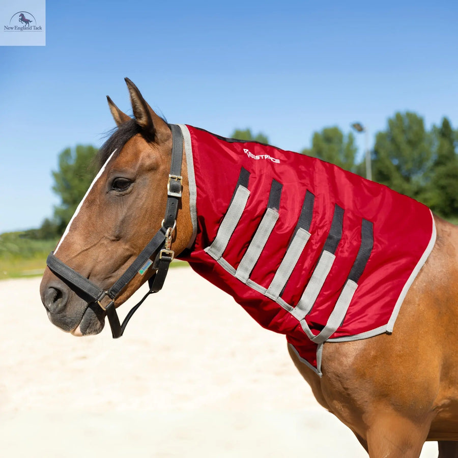 Resistance Lightweight Breathable Horse Neck Cover | Comfortable Waterproof Headless Hood (200 gm Fill) NewEngland Tack