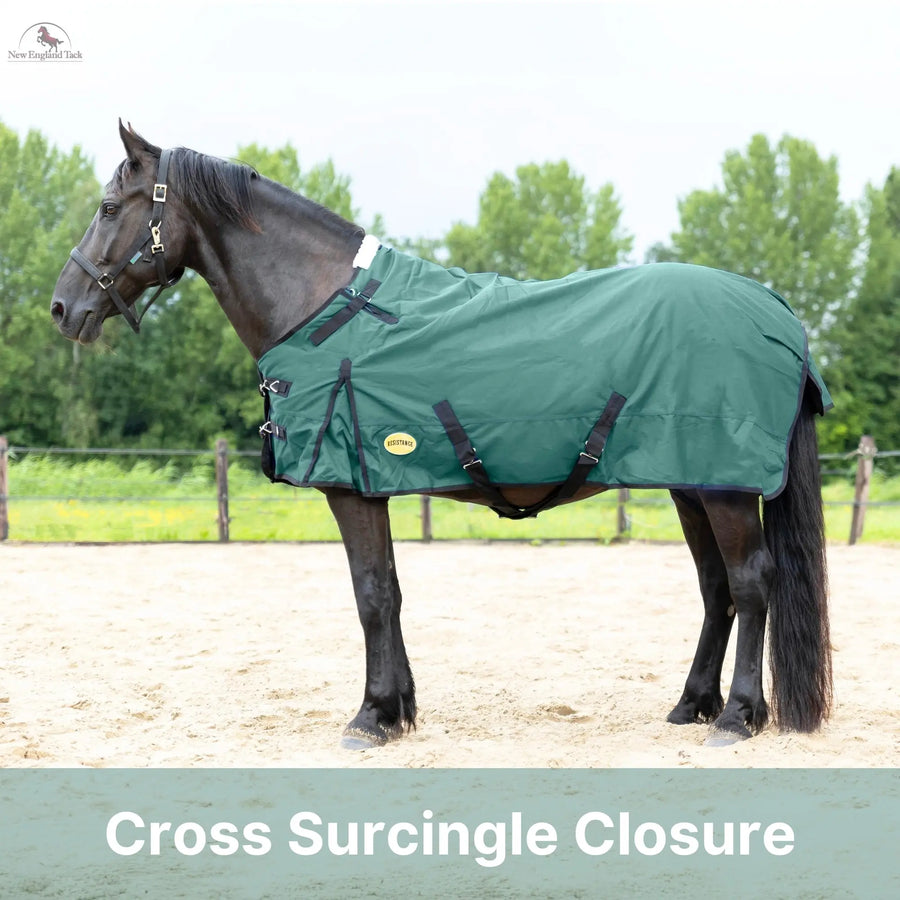 Resistance Premium 1200 Denier Waterproof Horse Turnout Blanket - 300 Grams Fill NewEngland Tack