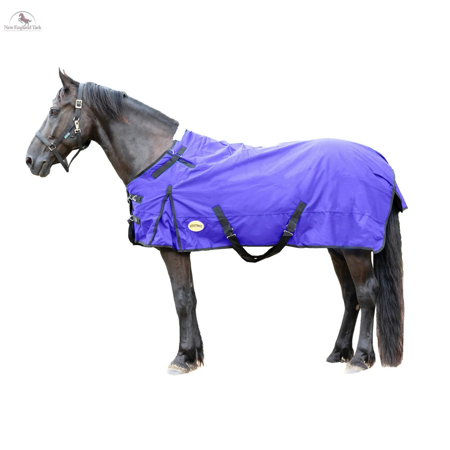 Resistance Premium 1200 Denier Waterproof Horse Turnout Blanket - 300 Grams Fill NewEngland Tack