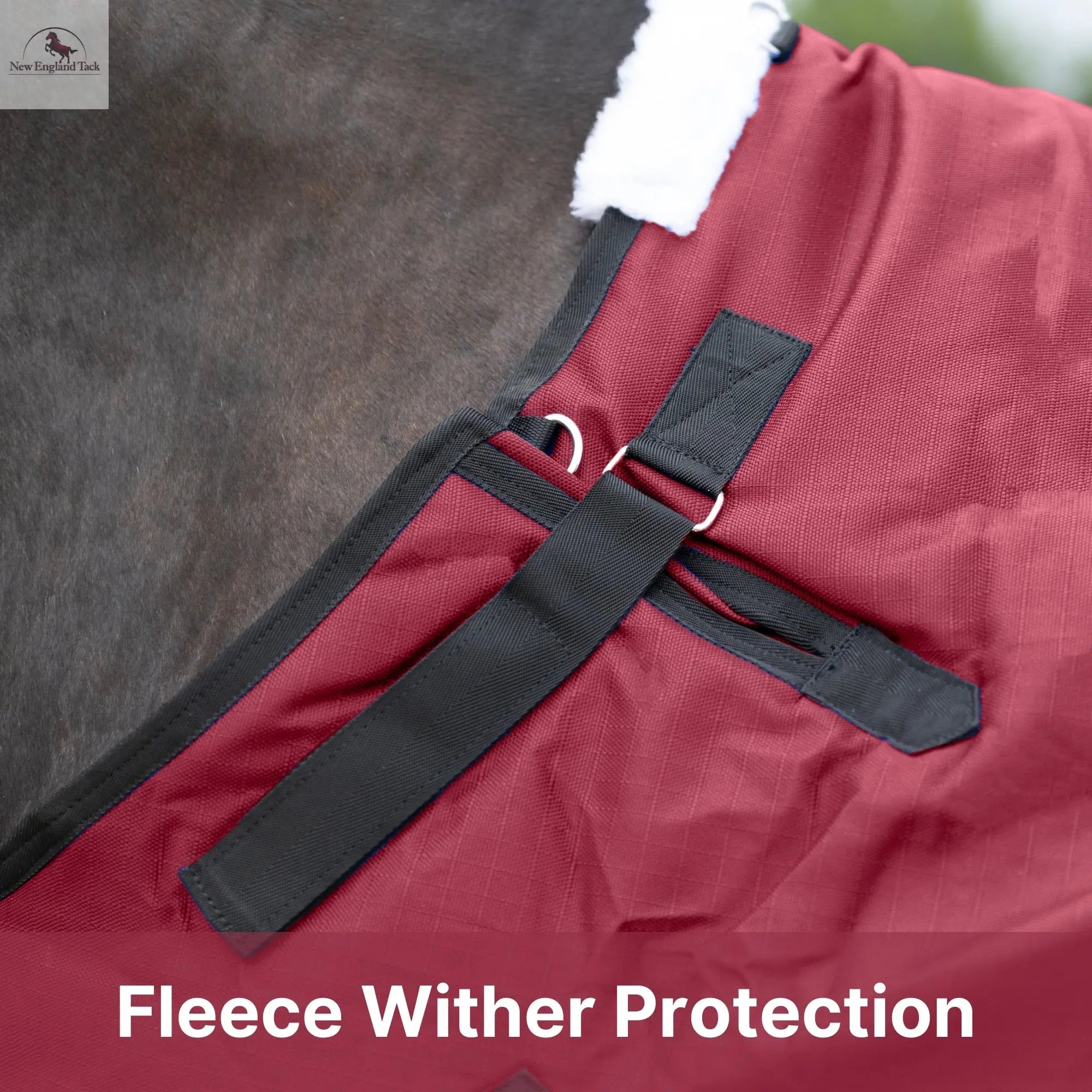 Resistance Premium 1680 Denier Waterproof Horse Turnout Blanket - 300 Grams Fill NewEngland Tack