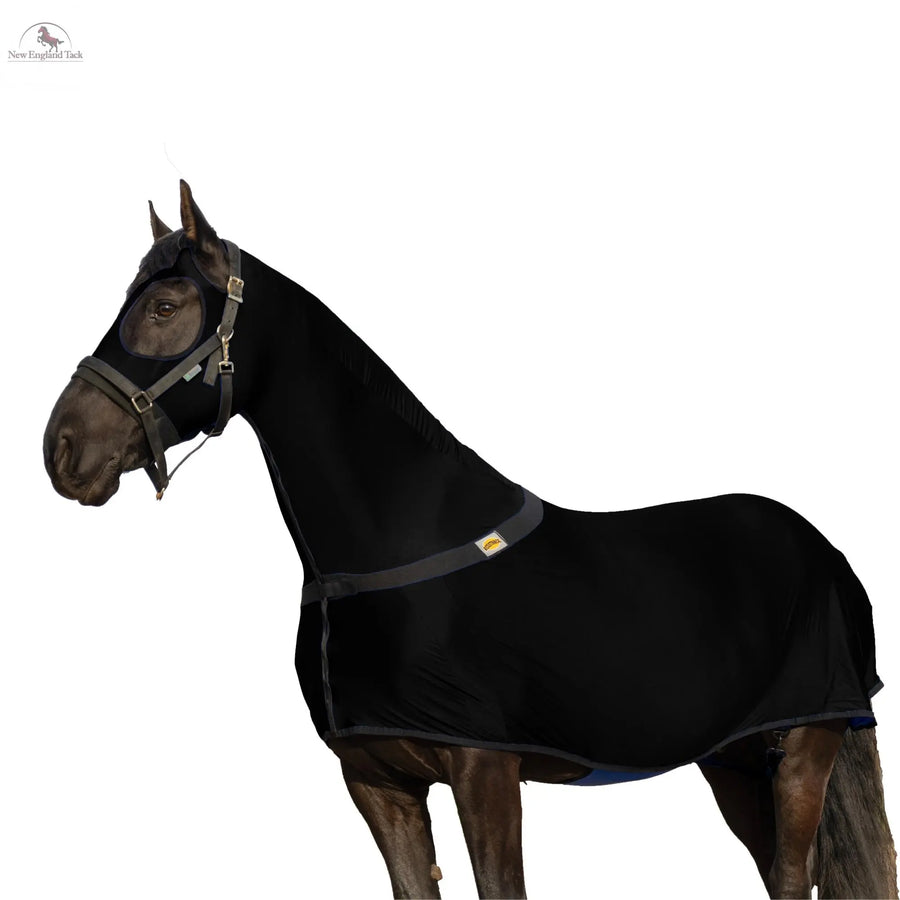 Resistance Premium Horse Full Body Slinky with Full Zipper Face and Forelock Saver - Lycra Material NewEngland Tack