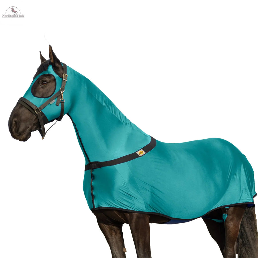 Resistance Premium Horse Full Body Slinky with Full Zipper Face and Forelock Saver - Lycra Material NewEngland Tack