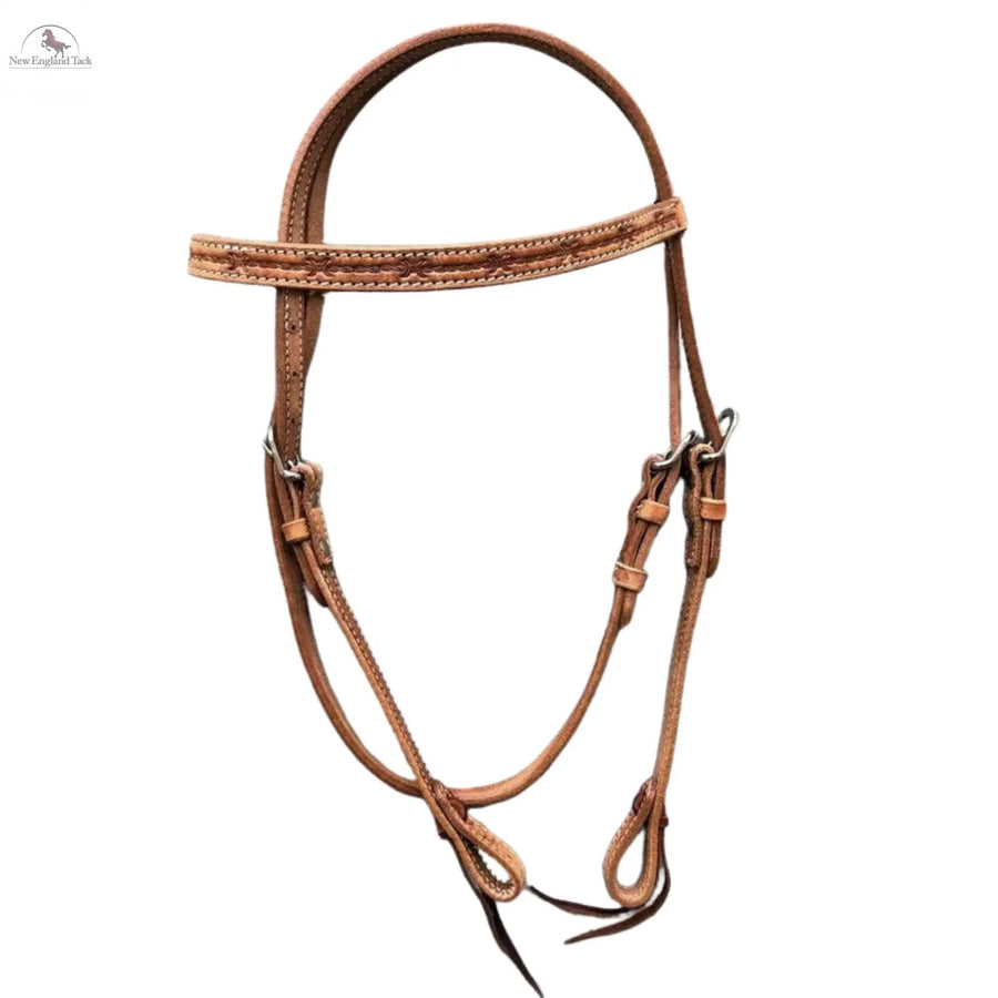 Western Headstall  Horse Tack - Argentinean Leather NewEngland Tack